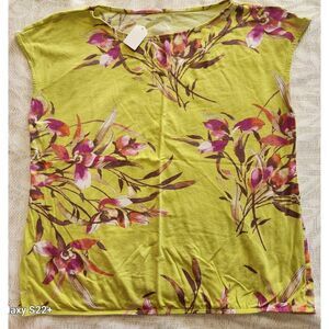 E43 St John's Bay floral t shirt